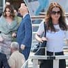 Jeff Bezos and Lauren Sanchez's wedding in Venice is attended by Queen Rania of Jordan and her family as King's wife stuns in a glitzy Armani couture dress