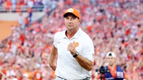 Brian Kelly fires back at Dabo Swinney after LSU upsets Clemson in war of words