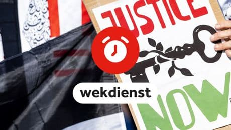 Wekdienst 18/5: Demonstratie tegen oorlog in Gaza • Ontknoping in de eredivisie