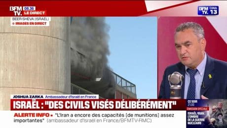Joshua Zarka (ambassadeur d'Israël en France): "Nous ne demandons pas l'assistance des États-Unis dans l'offensive contre l'Iran"
