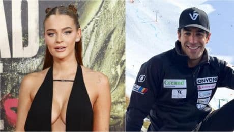 El apasionado beso de Laura Escanes a Joan Verdú en mitad de las críticas del entorno del esquiador: “No está dando lo que él solía dar”