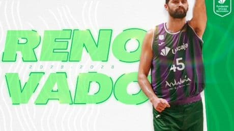 El Unicaja cierra la renovación de Kravish hasta 2028