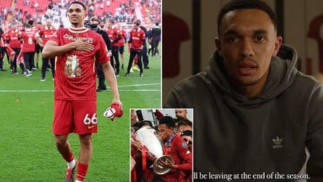 Trent Alexander-Arnold promises Liverpool fans 'I'll be back' and hopes to 'bring my kids to Anfield' after confirming controversial departure