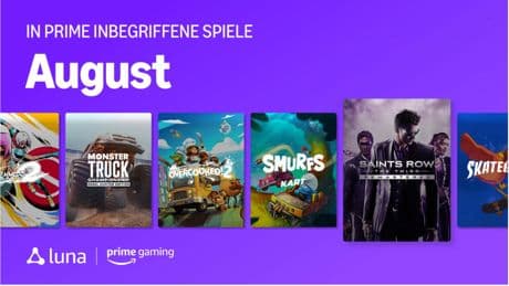 Amazon Prime Gaming: Kostenlose Zockereien im August 2025
