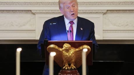 Trump says 10 hostages will be returning from Gaza 'very shortly' during White House dinner with allies