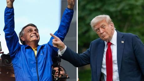 Jair Bolsonaro und Donald Trump: Angriff auf die brasilianische Demokratie