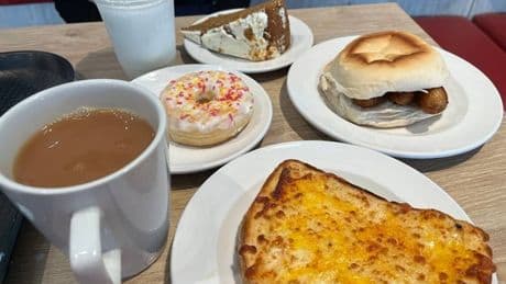 'We had lunch at Home Bargains Cafe and were baffled by the price of a pot of tea'