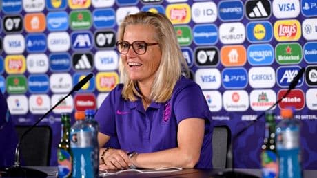 Euro 2025: Sarina Wiegman wants 'proper England' to show up against Sweden with semi-place on the line