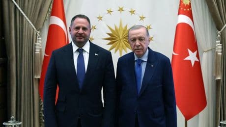 Başkan Erdoğan, Ukrayna Devlet Başkanlığı Ofisi Başkanı Yermak'ı kabul etti