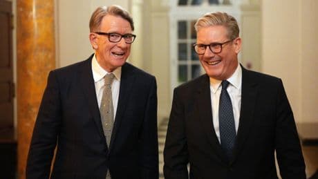Keir Starmer Backs Peter Mandelson Despite Him Calling Jeffrey Epstein His 'Best Pal'