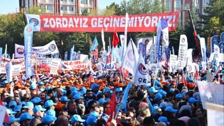İşçi canını ortaya koydu iktidar bir zam yapamadı
