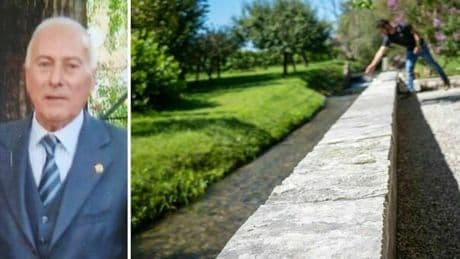 Ucciso da un fulmine mentre guarda la pioggia dal muretto di casa, sbalzato in un canale a metri di distanza