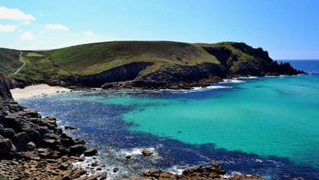 UK beach is 'one of the most secluded in the world' with beautiful blue waters