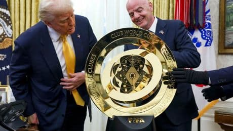 Fußball: Das Finale der Club-WM als Show-Act mit Trump