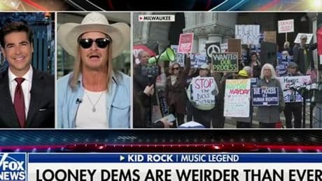 Kid Rock blames ‘ugly-a**’ liberal women for low birthrate as Fox News host laughs