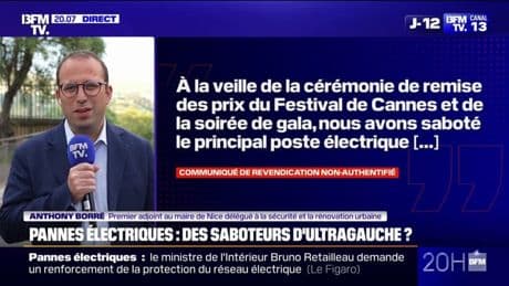 "Qui que ce soit, il faut que la condamnation soit extrêmement exemplaire", déclare Anthony Borré, premier adjoint au maire de Nice