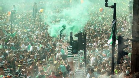 Fears grow over potential flashpoint with Celtic's title celebrations set to clash with Orange Walk in Glasgow city centre
