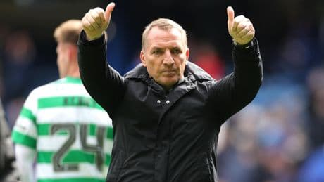 Brendan Rodgers shuts down Rangers 'narrative' after Ibrox draw