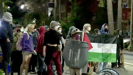 Pro-Palestinian protesters arrested after six-hour occupation of University of Washington building