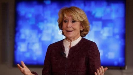 Esperanza Aguirre, sobre el caso Montoro: “Era un rumor extendido que el bufete tenía influencias para la gente con problemas con Hacienda”