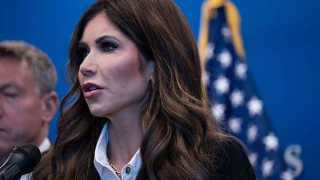 Kristi Noem unveils ICE detention centre coined the ‘Speedway Slammer’