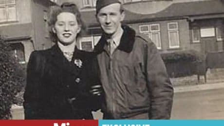 Long lost letters tell adorable World War II love story of US airman and his British sweetheart