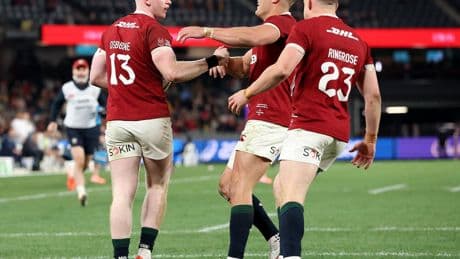 Pasifika XV 19-24 Lions: Jamie Osborne scores a brace as tourists sneak victory