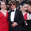 Tom Cruise shares an affectionate moment with Mission: Impossible's leading lady Hayley Atwell at Cannes Film Festival premiere