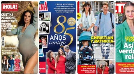 Pedroche, la infanta y la Princesa, Christian Gálvez y un 85 aniversario protagonizan las portadas