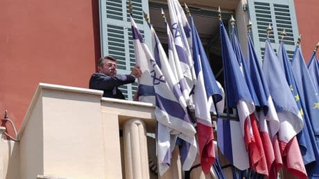 France: la mairie de Nice retire des drapeaux israéliens de son fronton, après une décision de justice