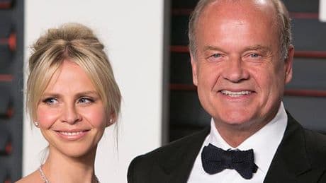 Kelsey Grammer, 70, expecting eighth child as wife Kayte, 46, reveals baby bump