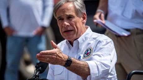 Greg Abbott gives bizarre football analogy when asked who is to blame for deaths in Texas floods
