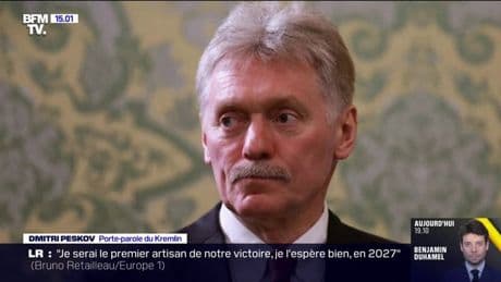 Dmitri Peskov, porte-parole du Kremlin: l'appel avec Donald Trump "tiendra compte des négociations qui ont eu lieu à Istanbul"