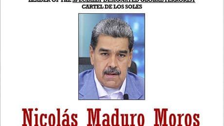 Maduro, el más buscado por EEUU: "Uno de los narcos más grandes del mundo"