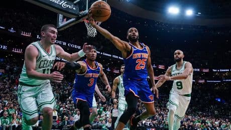 Los Knicks asaltan el Garden de Boston con una gran remontada (105-108)