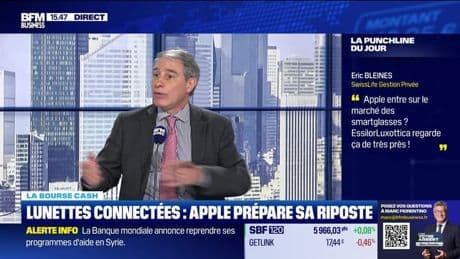 La bourse cash : Apple entre sur le marché des smartglasses ? EssilorLuxottica regarde ça de très près... avec une vision parfaite ! - 16/05