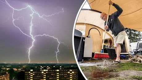 Code geel: hier kun je onweer verwachten
