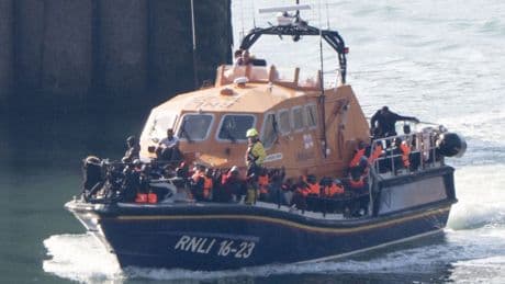 More than 500 small boat arrivals in UK on day of Starmer and Macron’s migration deal