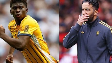 Man Utd draw up Carlos Baleba back-up plan to give Ruben Amorim TWO new players
