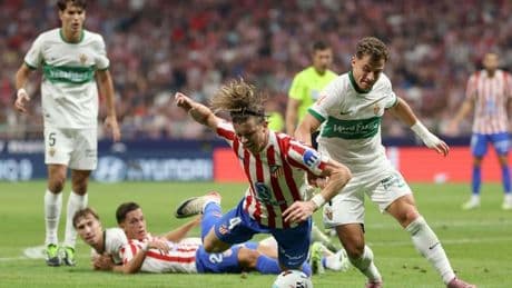 Un pobre Atlético sufre otro revés ante el Elche