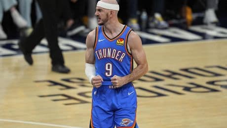 He's not Batman. He's Alex Caruso. And he's leading the Thunder in his own way in the NBA Finals