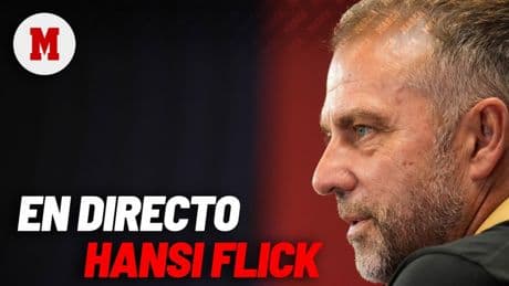 Flick, muy enfadado con De la Fuente por la lesión de Lamine&lt;br&gt;