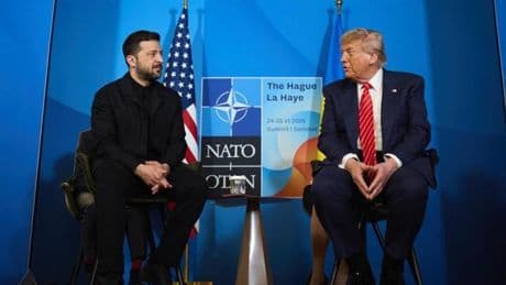 Ukrayna Devlet Başkanı Zelenski, ABD Başkanı Trump ile bir araya geldi
