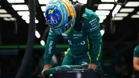 Fernando Alonso, de los dolores de espalda al quinto mejor crono en Hungaroring
