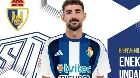 El bilbaíno Eneko Undabarrena refuerza a la Ponferradina, uno de los favoritos al ascenso en Primera Federación