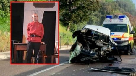 Ottorino Lelio, attore di teatro muore con la moglie Ileana Onisto in un incidente stradale a Palma di Maiorca: in auto anche il figlio