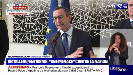 Rapport sur les Frères musulmans: "Faire comme si on ne savait rien, désormais ce n'est plus possible", déclare Bruno Retailleau