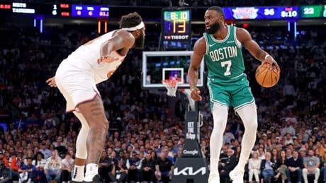 Jaylen Brown fouls out as things go from bad to worse for Celtics in Game 6