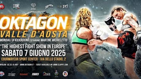 Kickboxing: D&eacute;bora &Eacute;vora a Oktagon Valle d'Aosta. Sfider&agrave; la campionessa mondiale ISKA Martine Michieletto
