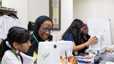 At this summer camp run by grandmas, kids learn cooking skills and life advice